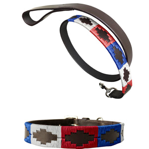 '- Polo Dog Collar & Lead Set