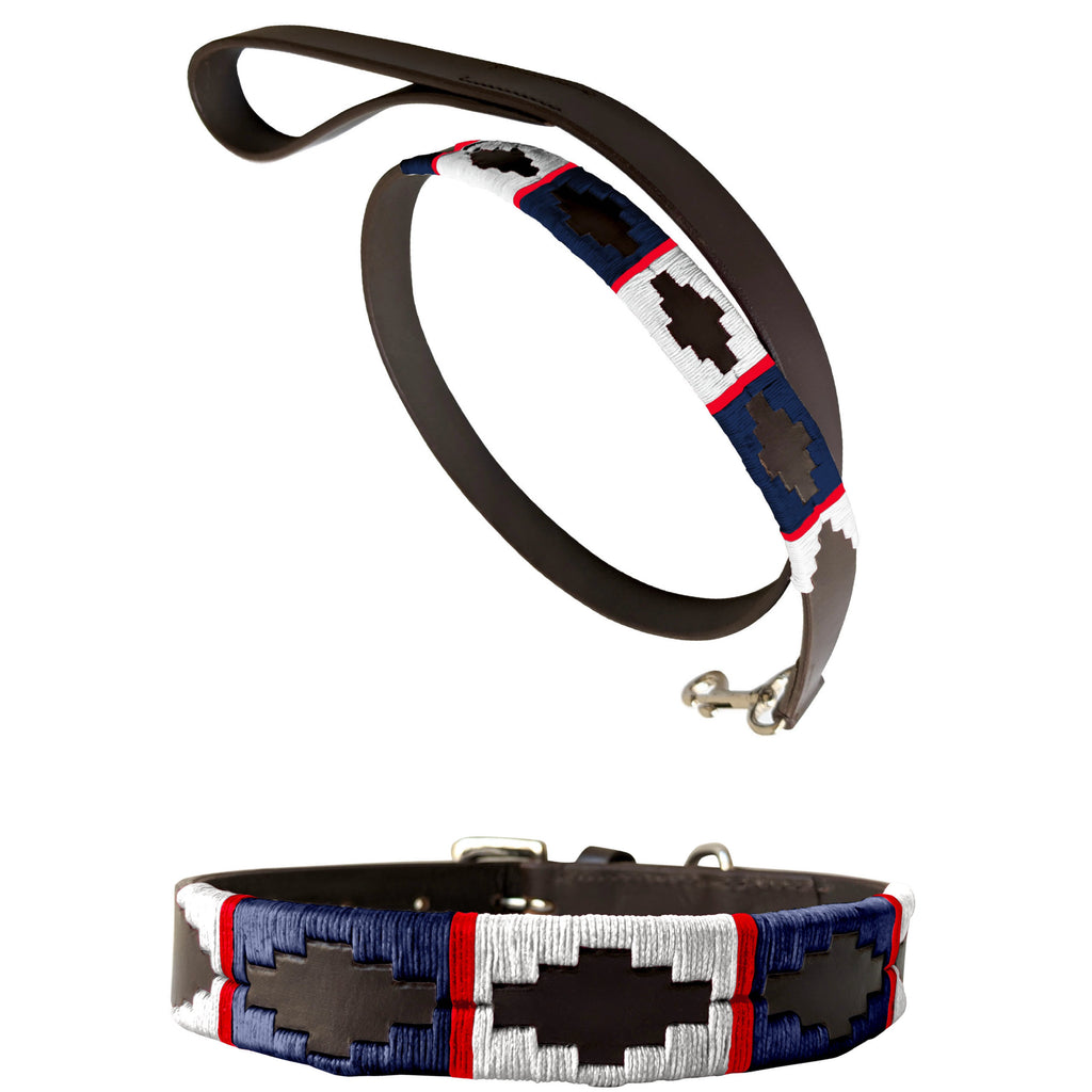 CANDELARIA - Polo Dog Collar & Lead Set