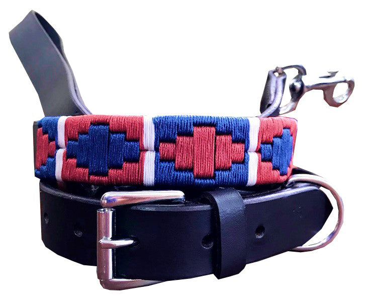 CORONEL SUÃREZ - Polo Dog Collar & Lead Set